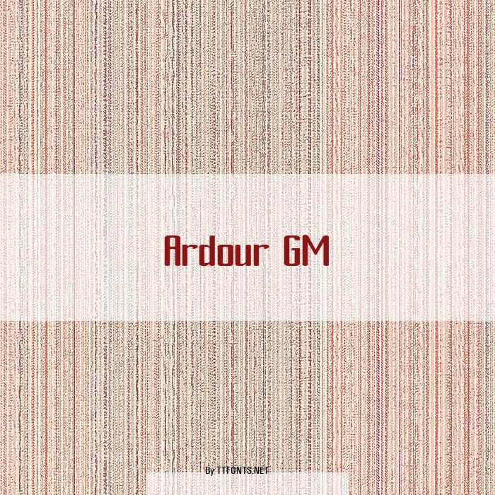 Ardour GM example
